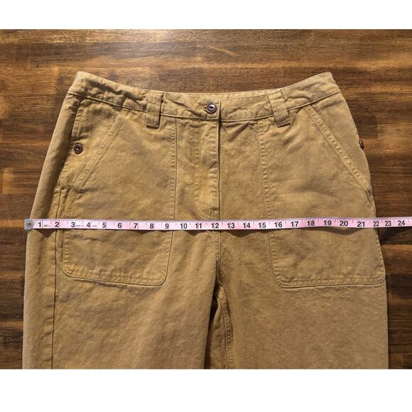 Poetry Women’s 12 34 x 28 Pants Hemp Organic Cotton Tapered Leg High Rise - Picture 10 of 13